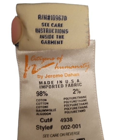 Citizens of Humanity Ingrid #002 Stretch Low Waist Flare Size 28 Blue Jeans - Picture 10 of 13